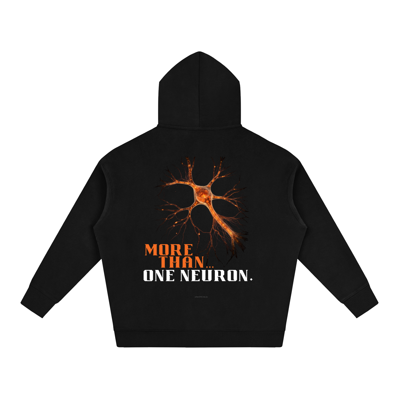 More Than One Neuron - Oversize Fleeced Hoodie